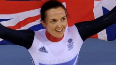 Victoria Pendleton, GB's winner of Gold in the Keirin and Silver in the Sprint of London 2012