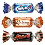 Space-themed chocolates produced by Mars Inc.