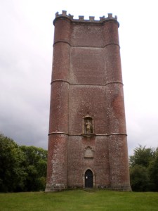King Alfred's Tower (1772) near Penselwood, believed to be built on the site of the ancient Egbert's Stone. This stone was the ancient mustering place for Alfred the Great's troops in AD 878 when they were preparing to fight the Vikings.