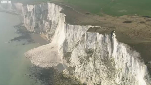 A land unstable: erosion of the white cliffs of Dover