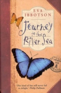 Eva Ibbotson's "Journey to the River Sea", one of my childhood favourites and winner of the Smarties Prize in 2001