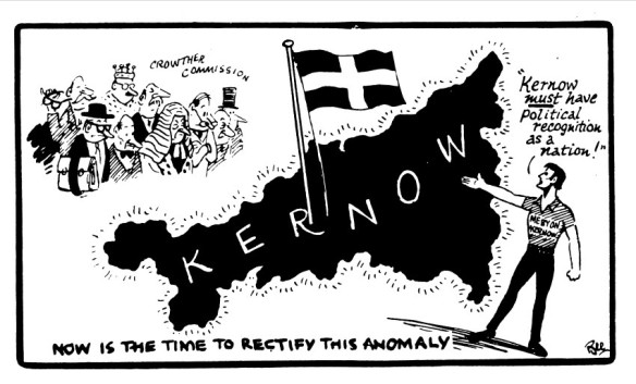 Cornwall (aka Kernow - Charlie's surname!) "must have political recognition as a nation", some argue